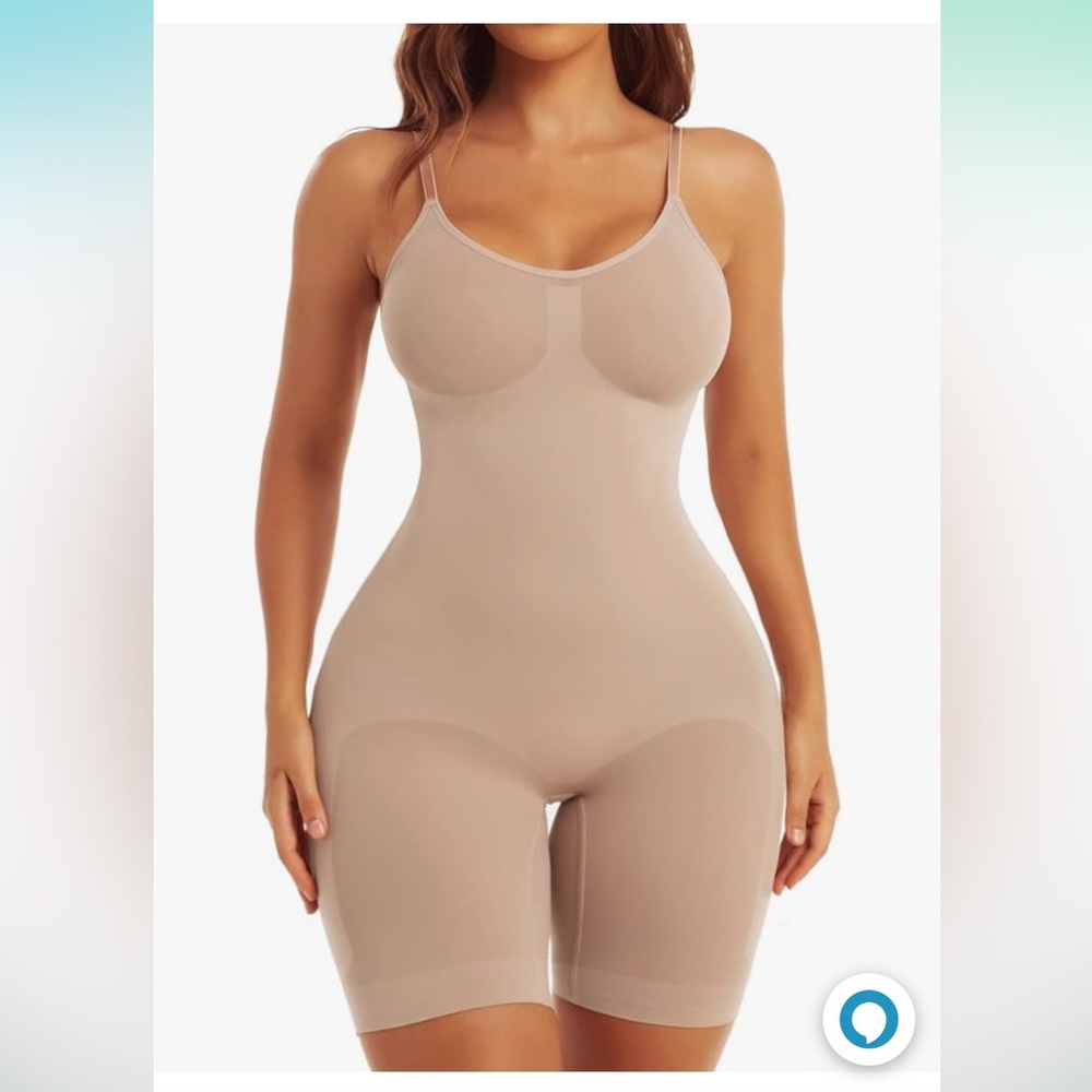 New Seamless Shaping Bodysuit Slimming Shorts Tummy Control Butt Lifting M/L